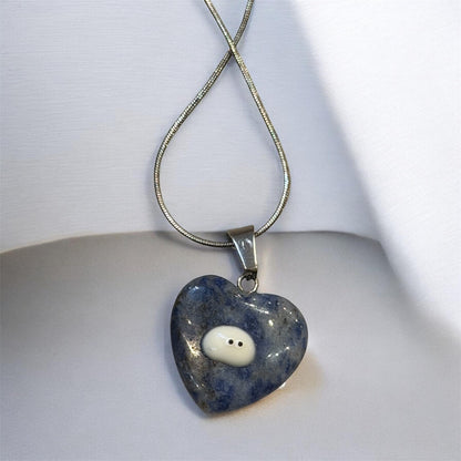 №0823　poyo's heart necklace