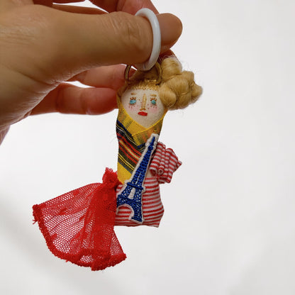 amikitty  パリの思い出　ドール　キーホルダー　チャーム