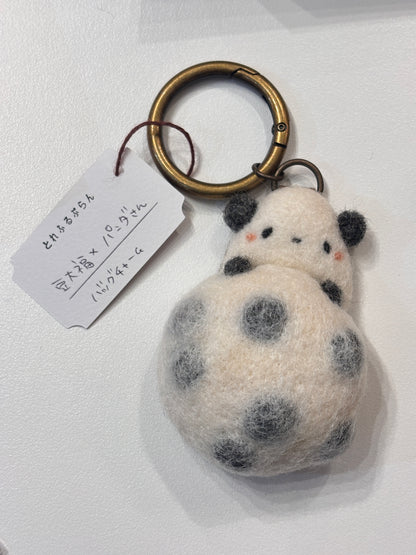 trefleblanc　羊毛フェルト　バッグチャーム/キーホルダー