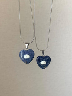 №0823　poyo's heart necklace