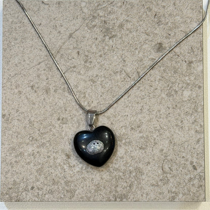 №0823　poyo's heart necklace