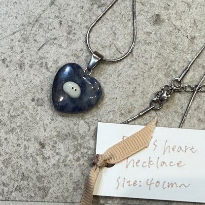 №0823　poyo's heart necklace