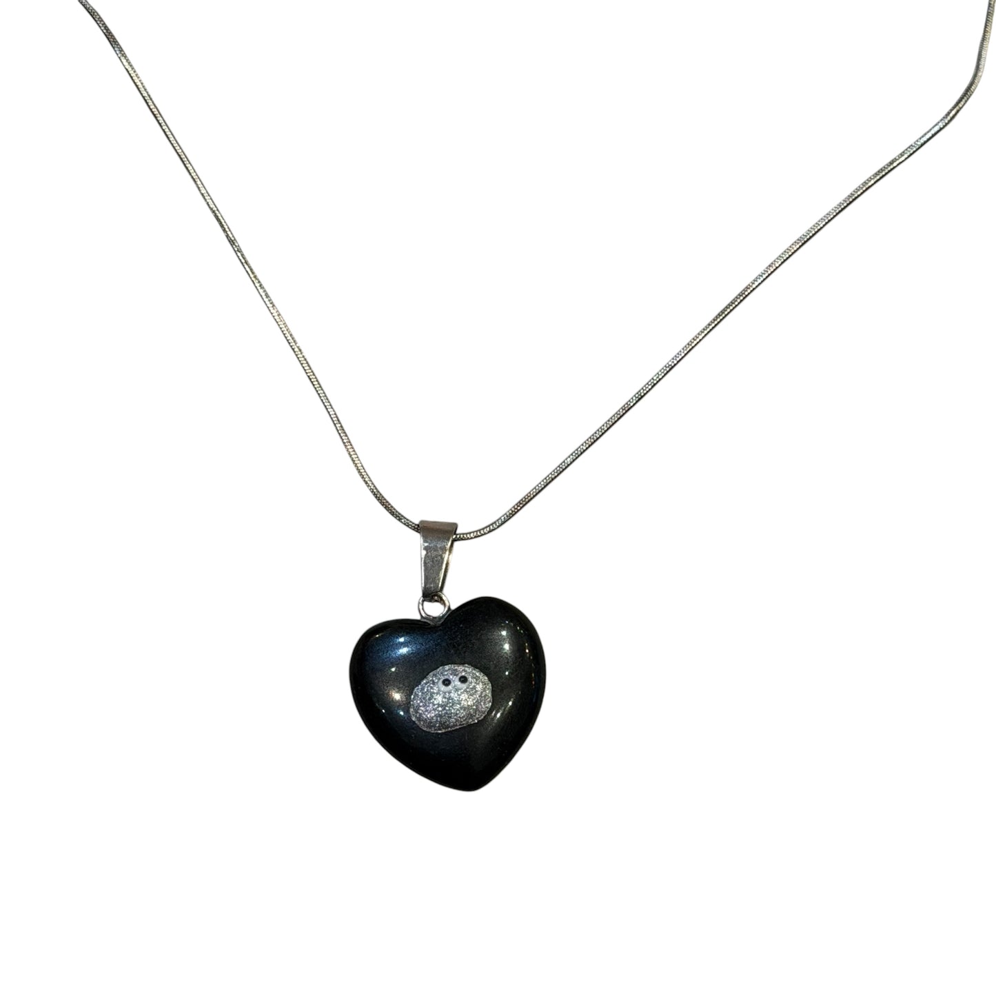 №0823　poyo's heart necklace