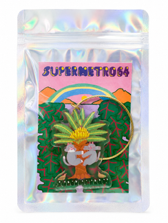 supermetro64 アクリルキーホルダー