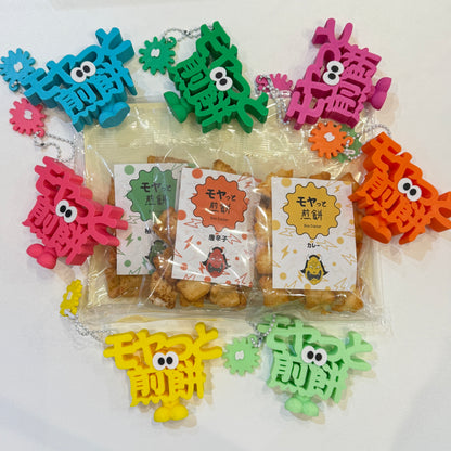 rcreativeコラボ×モヤっと　モヤっと煎餅チャーム　