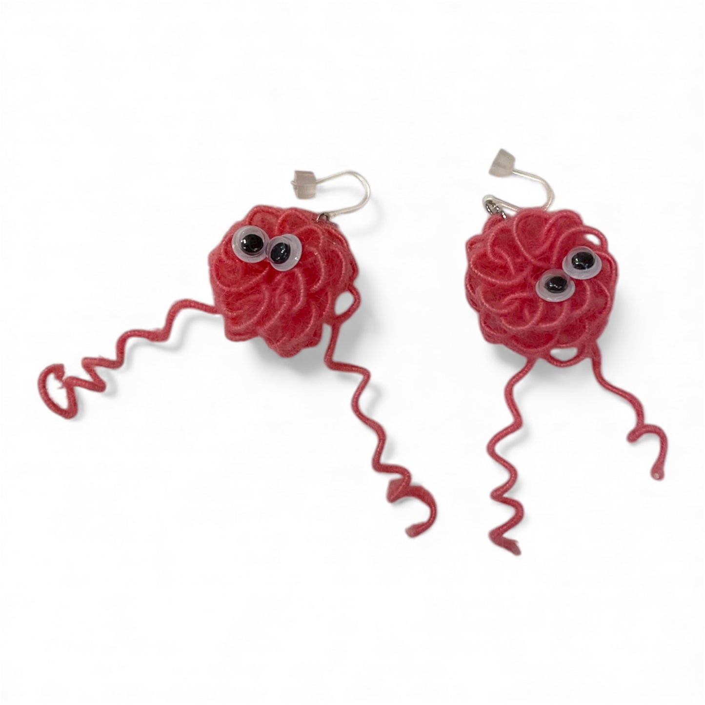 もじゃもじゃピアス(PINK)