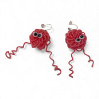 もじゃもじゃピアス(PINK)