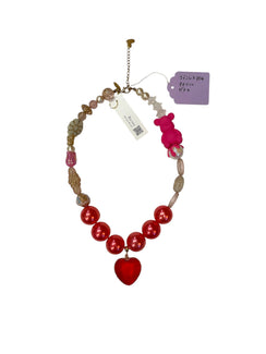 Re:sea ガラスハートネックレス