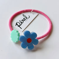 ヘアゴム　ピンク　花　(EC-3) Petal_bijoux 139