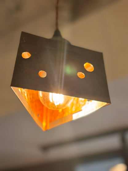 kiyomasa 　インテリアライト　銅真鍮ランプシェード