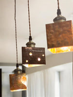 kiyomasa 　インテリアライト　銅真鍮ランプシェード